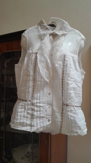 Gonna maxi + camicetta cotone