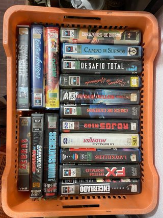 Películas VHS - videoclub. Títulos varios.