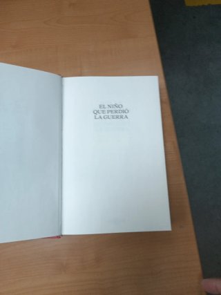 Libro El niño que perdió la guerra Julia Navarro