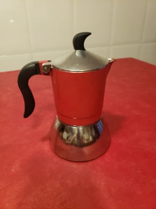 Cafetera Bialetti Fiammetta Induction Roja