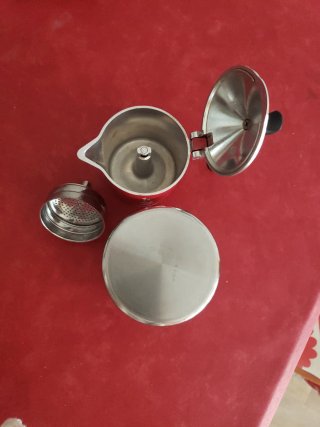 Cafetera Bialetti Fiammetta Induction Roja