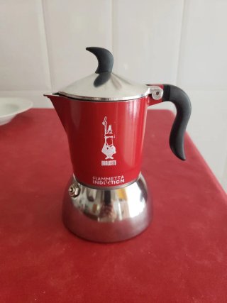 Cafetera Bialetti Fiammetta Induction Roja