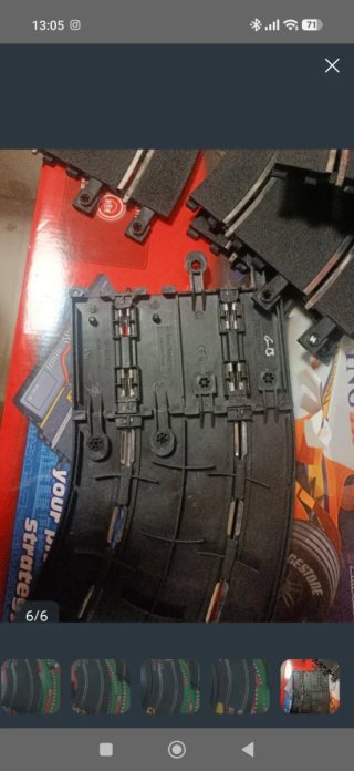 8 Curvas Interiores Scalextric 1/32