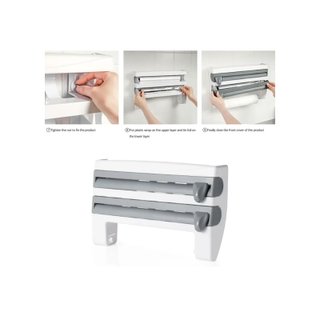 Dispensador pared papel cocina film aluminio