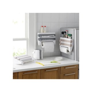 Dispensador pared papel cocina film aluminio