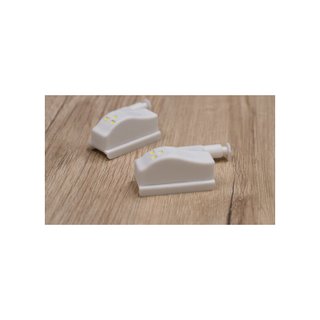 Luces LED bisagra armario 4 unidades sin sensor