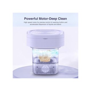 Mini lavadora plegable portátil 12V 1,9 kg