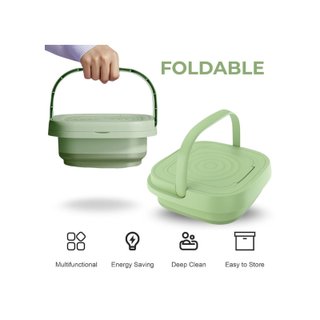 Mini lavadora plegable portátil 12V 1,9 kg