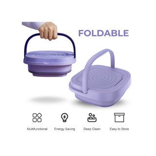 Mini lavadora plegable portátil 12V 1,9 kg