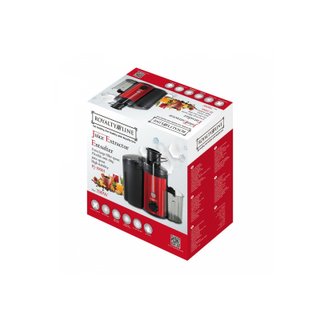 Licuadora extractora 700W inox roja zumo