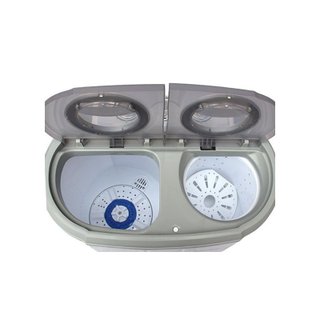 Lavadora portátil 3kg dos cubas lavado