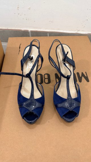 Zapatos de tacón Rosi azules Talla 37