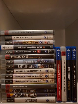 Lote de 15 Juegos para PS3 y PS4