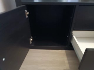 Mueble TV Kallax negro Ikea