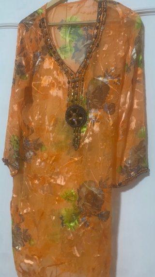 Vestido Túnica Estilo Caftán