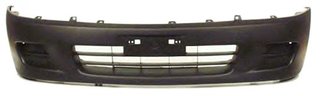 Paragolpes Delantero (Negro) para Mitsubishi LANCER 1998