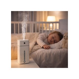 Humidificador ultrasónico 1L 40m² silencioso