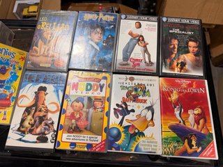 Pack 9 VHS Filmes Animação Disney Warn