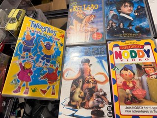 Pack 9 VHS Filmes Animação Disney Warn