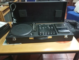Tocadiscos Aschenbach Maleta Portátil
