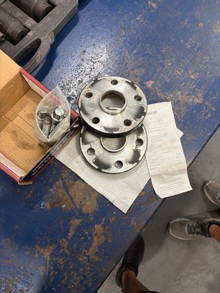 Separadores de Rueda SPACERS 17mm con tornillo.