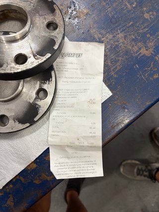 Separadores de Rueda SPACERS 17mm con tornillo.