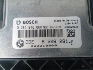 CENTRALITA MOTOR UCE BMW SERIE 1 BERLINA (E81/E87) 116d