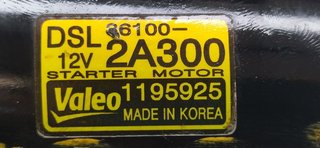 MOTOR ARRANQUE HYUNDAI I30 Classic GL