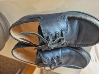 Sapatos de menino azul-marinho