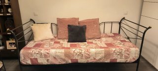 Diván Cama de Forja Peñas Vargas 90x190 está nuevo