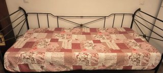 Diván Cama de Forja Peñas Vargas 90x190 está nuevo