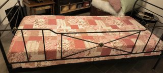 Diván Cama de Forja Peñas Vargas 90x190 está nuevo