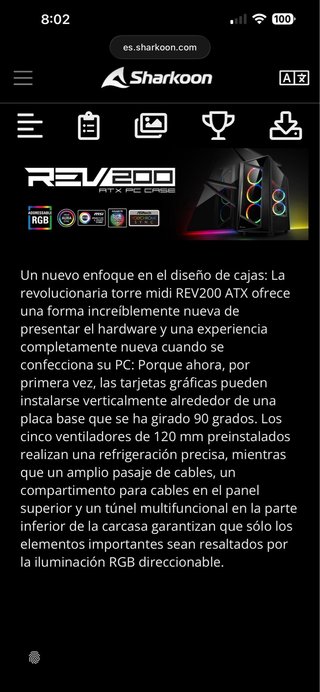 Torre PC Sharkoon REV200