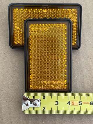 Set de 2 Catadióptricos Cuadrados honda sh350