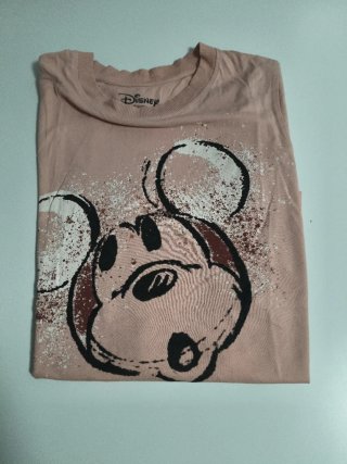 Camiseta Disney Rosa Talla XXS