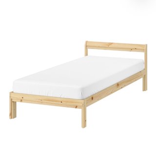 Estructura cama 90x200 + somier + colchón