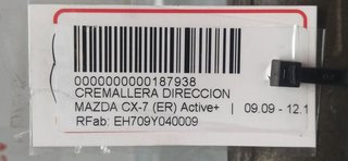 CREMALLERA DIRECCION MAZDA CX-7 (ER) Active+