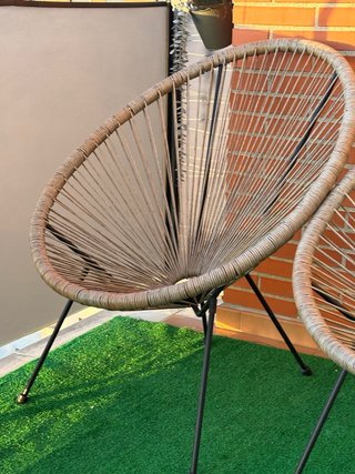 Silla Acapulco Jysk Exterior Beige