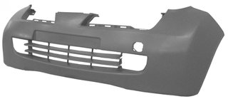 Paragolpes Delantero Imprimado (Con Agujeros) para Nissan MICRA K12 2003