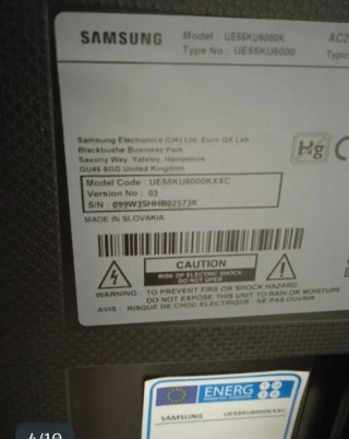 Smart TV 55 pulgadas samsung