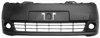 Paragolpes Delantero Con Agujero Antiniebla para Nissan NV200 2010