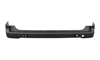 Paragolpes Trasero (Negro) Con Agujero Para Reflector para Nissan NV200 2010