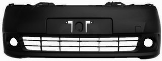Paragolpes Delantero Imprimado Con Agujero Antinibela para Nissan NV200 2010