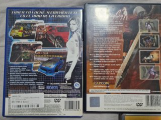 Pack 5 Videojuegos PS2: Need for Speed, PES 6, DMC