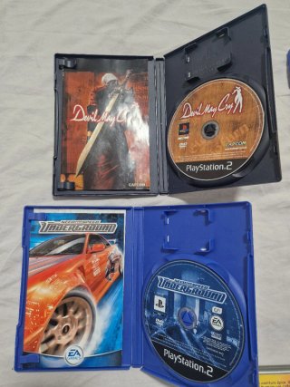 Pack 5 Videojuegos PS2: Need for Speed, PES 6, DMC