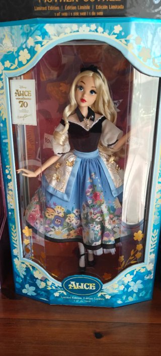 Bambola Disney Alice 70th Anniversary Limited Edit
