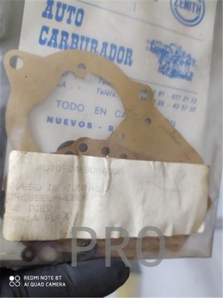 kit de carburacion fura