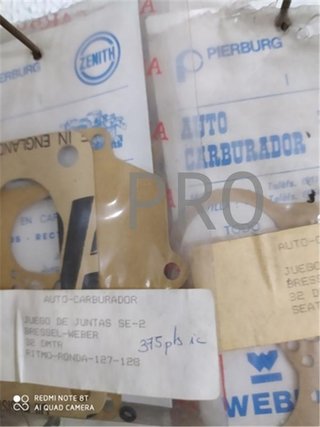 kit juntas carburador seat 127, ronda