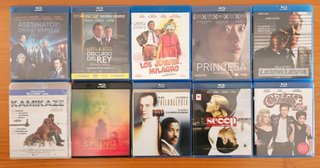 Películas Blu-ray (Precio por unidad)