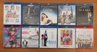 Películas Blu-ray (Precio por unidad)